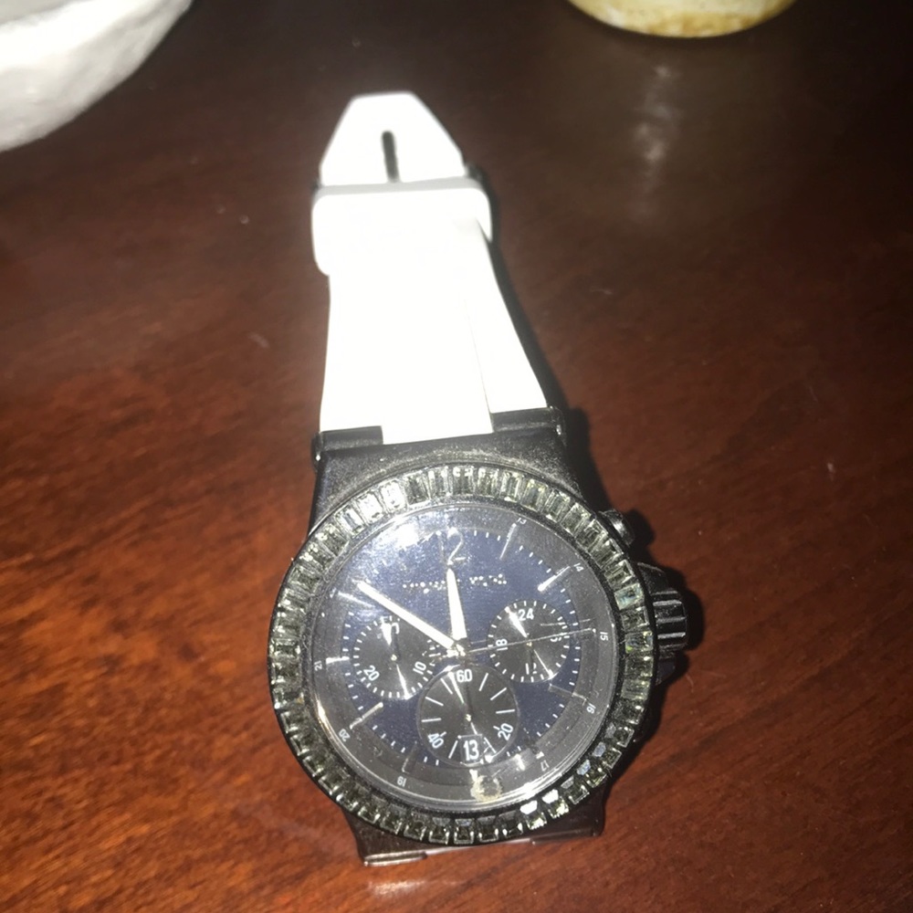 Michael Kors White & Black Watch